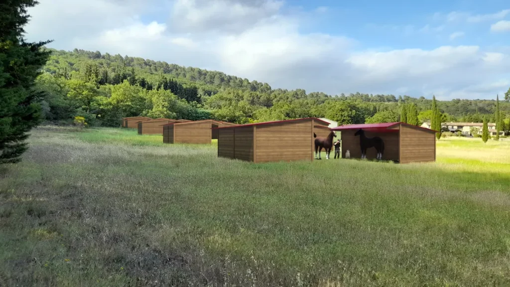 Création d'un centre équestre à Callian, par APC Architectes à Callian