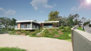 Construction d'une villa à Tourrettes par APC Architectes à Callian
